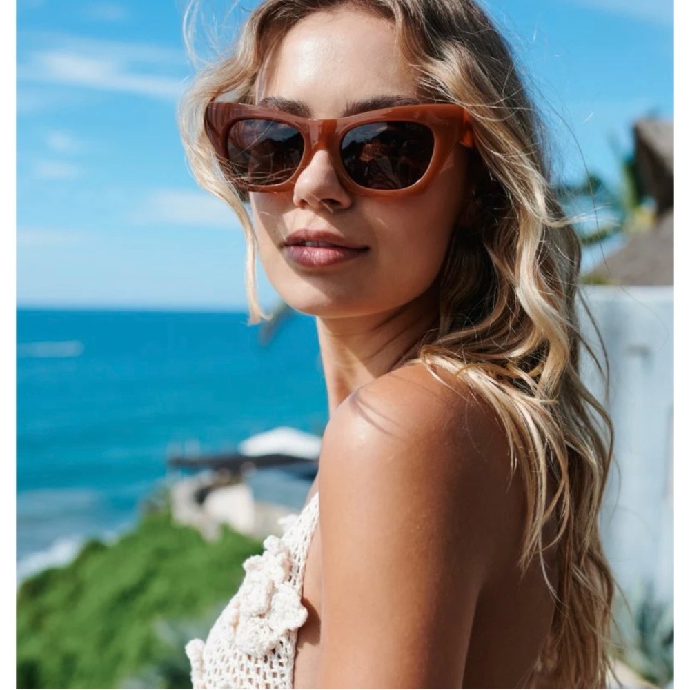 NEW Anthropologie I SEA Polarized brown sunglasses Sofía